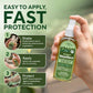 Mellow Monkey Marie Originals plant-based DEET-free insect repellent spray bottle with essential oil blend