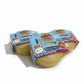 Mellow Monkey Mini Mystery Dumpling squishy toy in a bamboo steamer style container, Sugar Edition fidget fun.