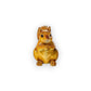 Mellow Monkey hand-painted brown resin squirrel figurine with a glossy finish and detailed texture.