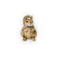 Mellow Monkey hand-painted mini resin squirrel figurine with a textured brown finish and curious expression.