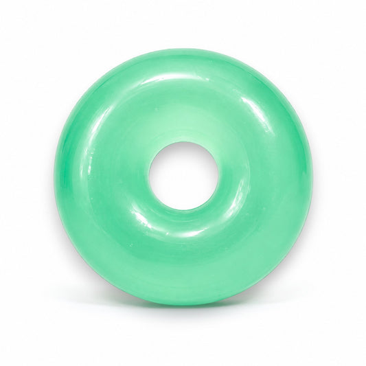 Mellow Monkey FEELZiES Jelly Donut Squishy in mint green, a soft and stretchy wearable sensory fidget toy.