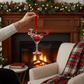 Mellow Monkey December Diamonds Miss Peppermintini merman ornament featuring a festive mermaid in a martini glass.