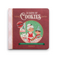 Mellow Monkey 12 Days of Cookies recipe book with festive red cover featuring Mrs. Claus and a child baking together.