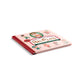 Mellow Monkey Craft Along with Mrs. Claus holiday activity book with a pink cover and festive illustrations