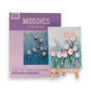 Mellow Monkey Muddies Tulip Dream 3D textured canvas painting kit with mini easel, paint, and resin tulip shapes.