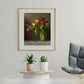 Mellow Monkey Multicolored Flowers paint by numbers kit for adults, 16"x20", intermediate difficulty, acrylic paints, nylon brushes, numbered canvas.