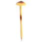 Mellow Monkey Mushroom Pen with a realistic yellow and brown cap and slender stem for fun stationery writing