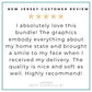 Mellow Monkey five star customer review for New Jersey baby muslin swaddle blanket