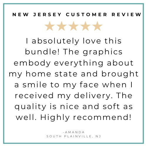 Mellow Monkey five star customer review for New Jersey baby muslin swaddle blanket