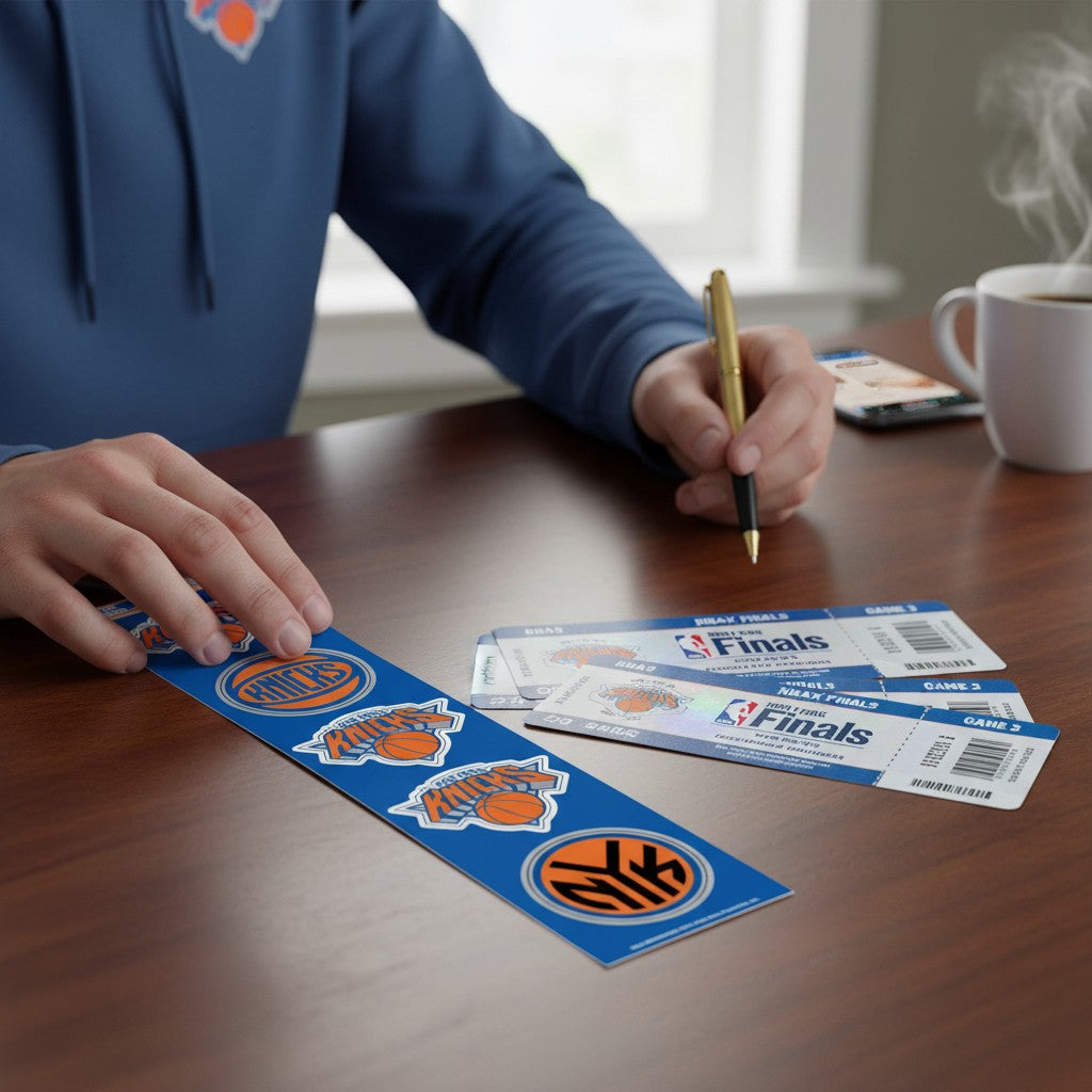 NBA Basketball New York Knicks Quad Decal – Mellow Monkey