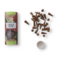 Mellow Monkey oud and rose scented incense cones with a small round ceramic holder in floral packaging