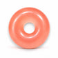 Mellow Monkey FEELZiES peach jelly donut squishy wearable sensory fidget toy with a smooth, soft, and stretchy texture.