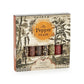 Mellow Monkey The Pepper Trade gourmet peppercorn gift set with 8 glass tubes of whole peppercorns.