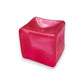 Mellow Monkey 2-inch pink glittery crystal squish cube for stress relief and sensory fidget play.