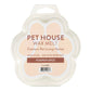 Mellow Monkey Pumpkin Spice scented paw-shaped plant-based wax melt for pet-loving homes