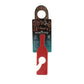 Mellow Monkey red wineGrasp wine glass holder on a festive holiday gift display card