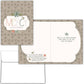 Mellow Monkey boxed religious encouragement card featuring a floral Mercy design with KJV scripture and an envelope.