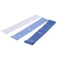 Mellow Monkey Bodico 3pk mini resistance bands in white, light blue, and dark blue for strength training and physical therapy.
