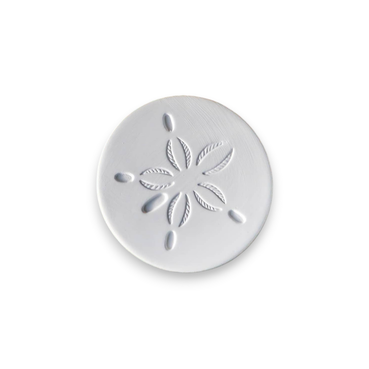 Mellow Monkey sand dollar stone coasters set of 4 on a tropical leaf with seashells and starfish for coastal decor