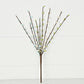 Mellow Monkey 12-inch Seabreeze pip berry pick with blue, green, and white berries on brown stems for spring decor.