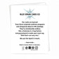Mellow Monkey Shark Lunch funny greeting card with snarky text on white FSC certified paper made in Denver USA