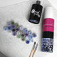 Mellow Monkey Sincerest Stems paint by number kit with pre-numbered canvas, acrylic paint pots, and brushes.