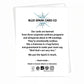 Mellow Monkey Skunk Cake funny birthday card back view with brand information and humorous text