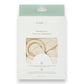 Mellow Monkey Snuggle Me natural organic cotton muslin nursing cover with built-in silicone teether in retail packaging