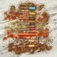 Mellow Monkey Spice Route 8-tube gourmet spice gift set with Argentinian Chimichurri, Caribbean Jerk, Louisiana Cajun, Italian Caprese, Arabian Za'atar, Indian Tandoori, Chinese 5 Spice, and Japanese Togarashi.