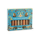 Mellow Monkey The Spice Route 8 tube gourmet spice gift set with exotic blends like Tandoori, Chimichurri, and Cajun.