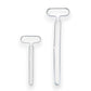 Mellow Monkey stainless steel tube squeeze keys in two sizes for dispensing toothpaste, lotion, or paint.