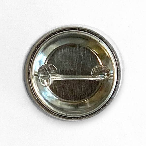 Mellow Monkey Stop Electing Assholes 1.25" pin-back button with tin-coated steel shell and secure pin.