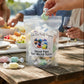 Mellow Monkey Sugar-Free Assorted Salt Water Taffy, 6 oz bag with assorted flavors like blue raspberry, strawberry, and vanilla.