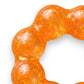 Mellow Monkey Sunburst Orange Feelzies sensory bracelet with glittery, squishy texture for stress relief.