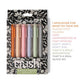 Mellow Monkey Crush The Audacity quote pen set featuring six colorful click ballpoint pens with sassy text
