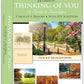 Mellow Monkey boxed set of 12 faith-based Thinking of You greeting cards featuring KJV scripture and nature scenes.