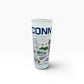 Mellow Monkey Catstudio University of Connecticut 2-oz shot glass with colorful illustrated campus landmarks