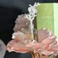 Mellow Monkey Veranda Porcelain Diffuser with a bee on a flower, French Gardenia scent.