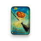 Mellow Monkey set of three vintage-style Halloween metal trinket trays featuring black cats, witches, and pumpkins.