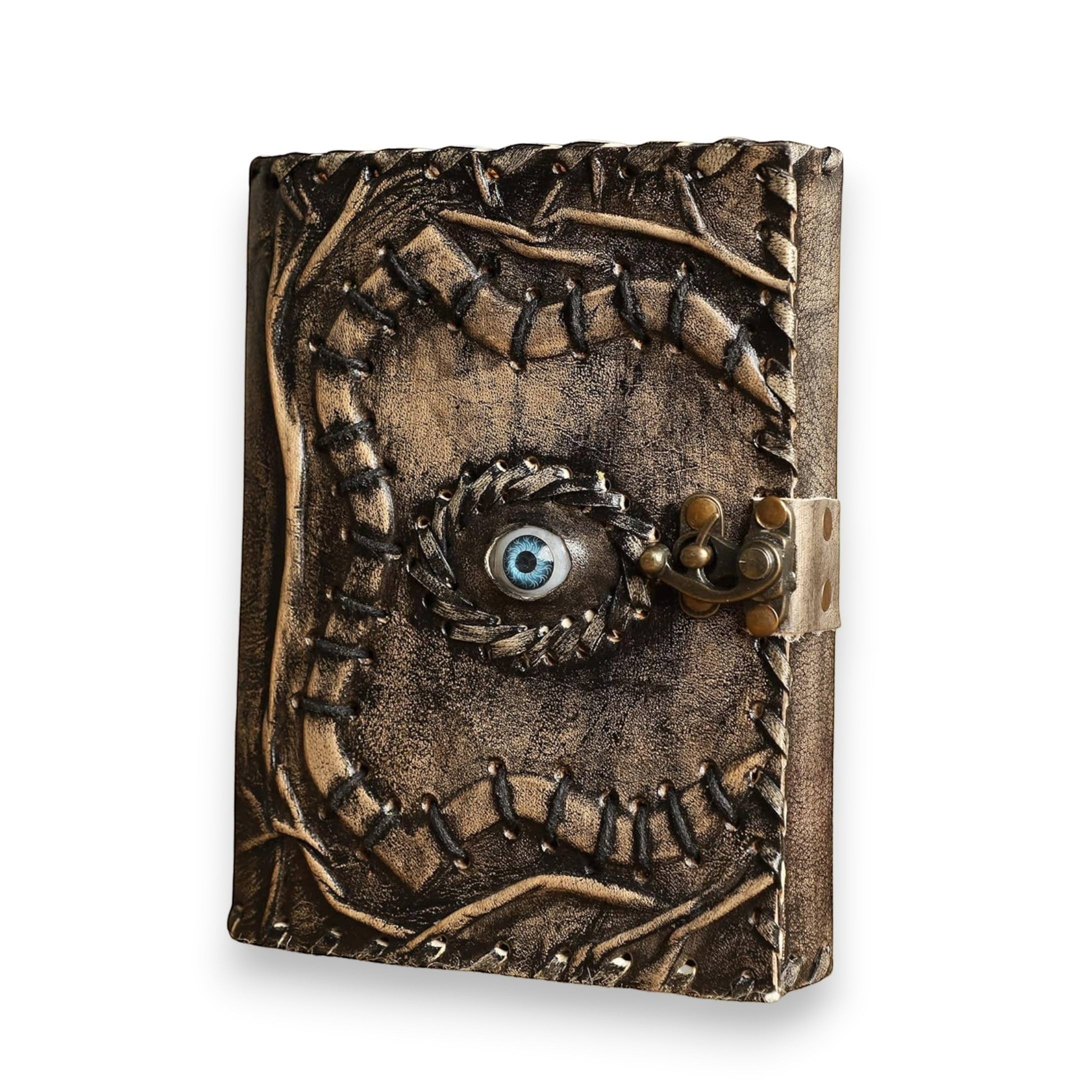 Hocus Pocus - Vintage Leather Spellbook – Mellow Monkey