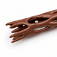 Mellow Monkey brown 3D-printed PLA Willow novelty figure with organic hollow branch design on a white background