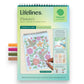 Mellow Monkey Lifelines Woodland Whimsy Trace by Line art meditation pad with markers for mindful drawing.