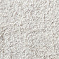 Mellow Monkey grey mélange wool blend shag throw blanket with fringe detail, 60 x 50 inches