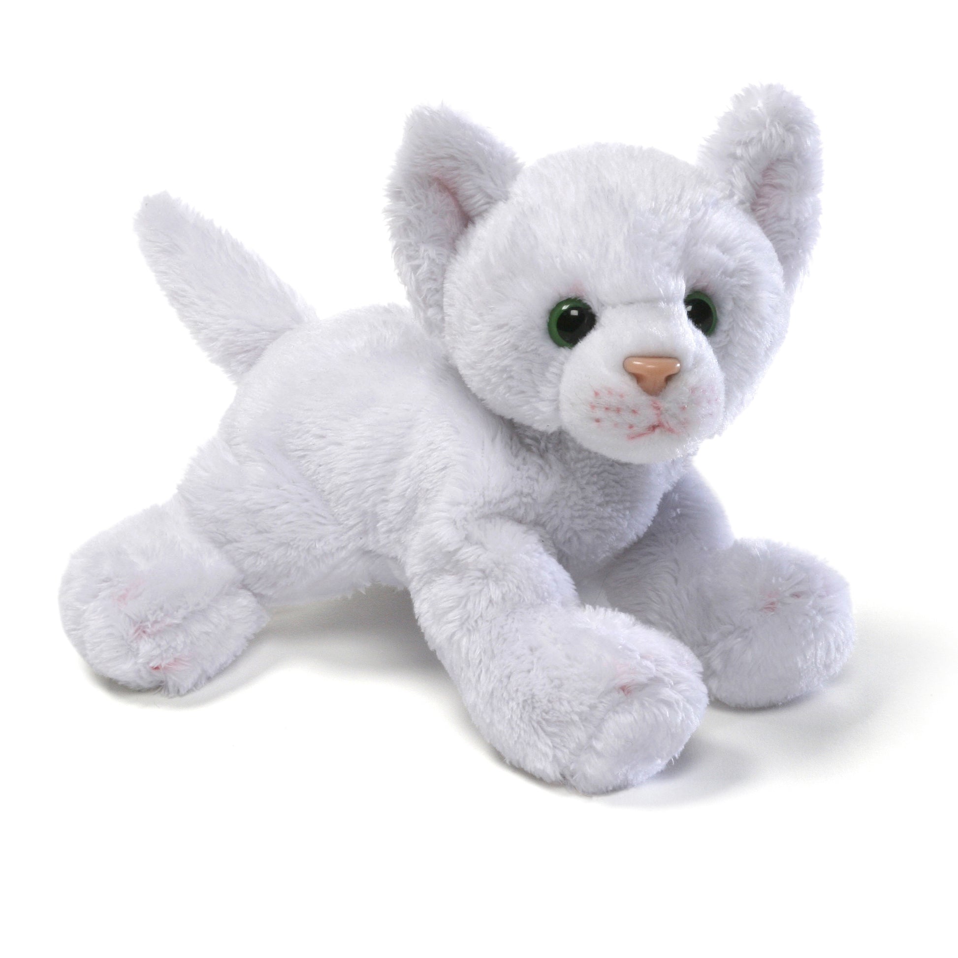 Merry The White Cat - Plush - 6-in - Mellow Monkey