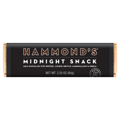 Candy Bar Midnight Snack Milk Chocolate 2.25oz - Mellow Monkey