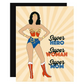 Super Hero, Super Woman, Super Mom - Greeting Card - Mellow Monkey