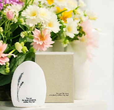 You Are The Mom Everybody Wishes They Had - Oval Vase in Gift Box - 3.5" - Mellow Monkey