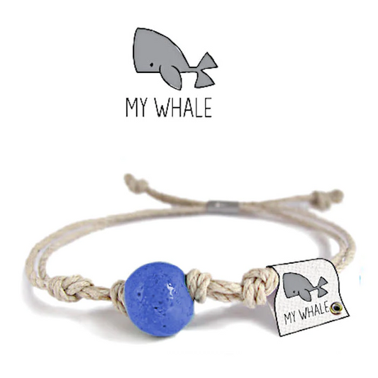 Earth Bands - "My Whale" Earth Vibes Bracelet / Anklet - Mellow Monkey