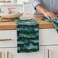 The Northern Lights - Double Sided Waffle Dish Towel - Mellow Monkey