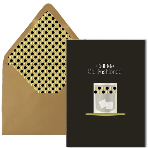 Call Me Old Fashioned - Greeting Card - Mellow Monkey